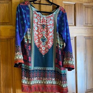 Tunic chiffon like light material